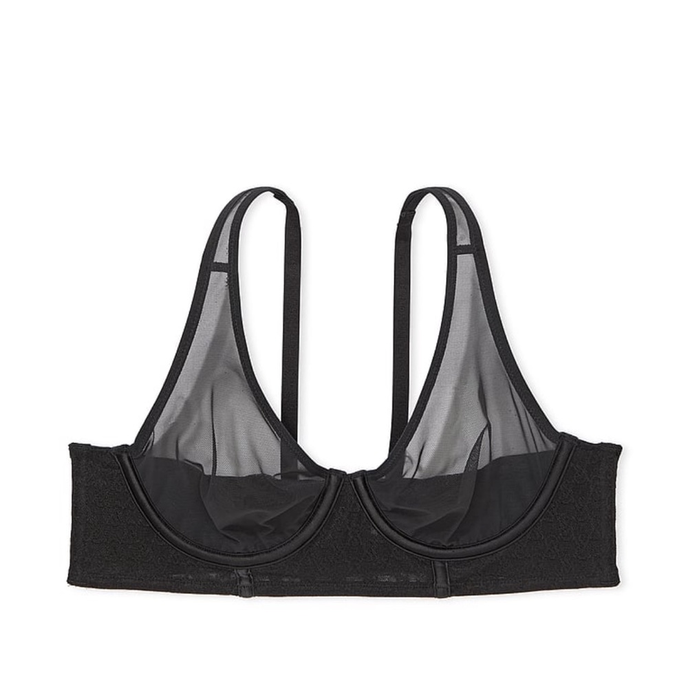 Victoria’s Secret Very Sexy Icon Mesh Longline Plunge Bra